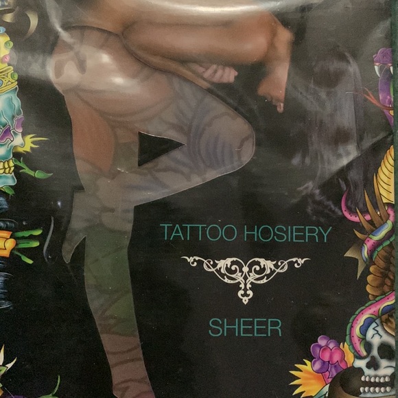 Ed Hardy Tattoo Hosiery - Picture 2 of 7